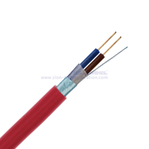 Cables de alarma contra incendios 2 × 2,5 mm2 FPLR